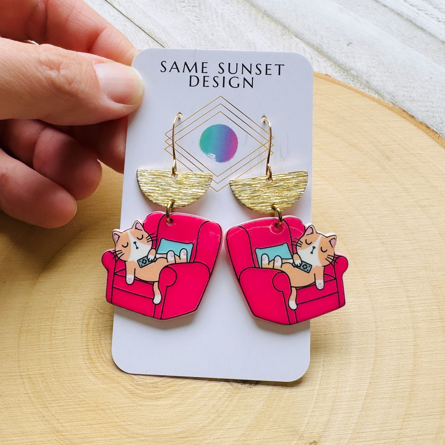 Cat Earrings