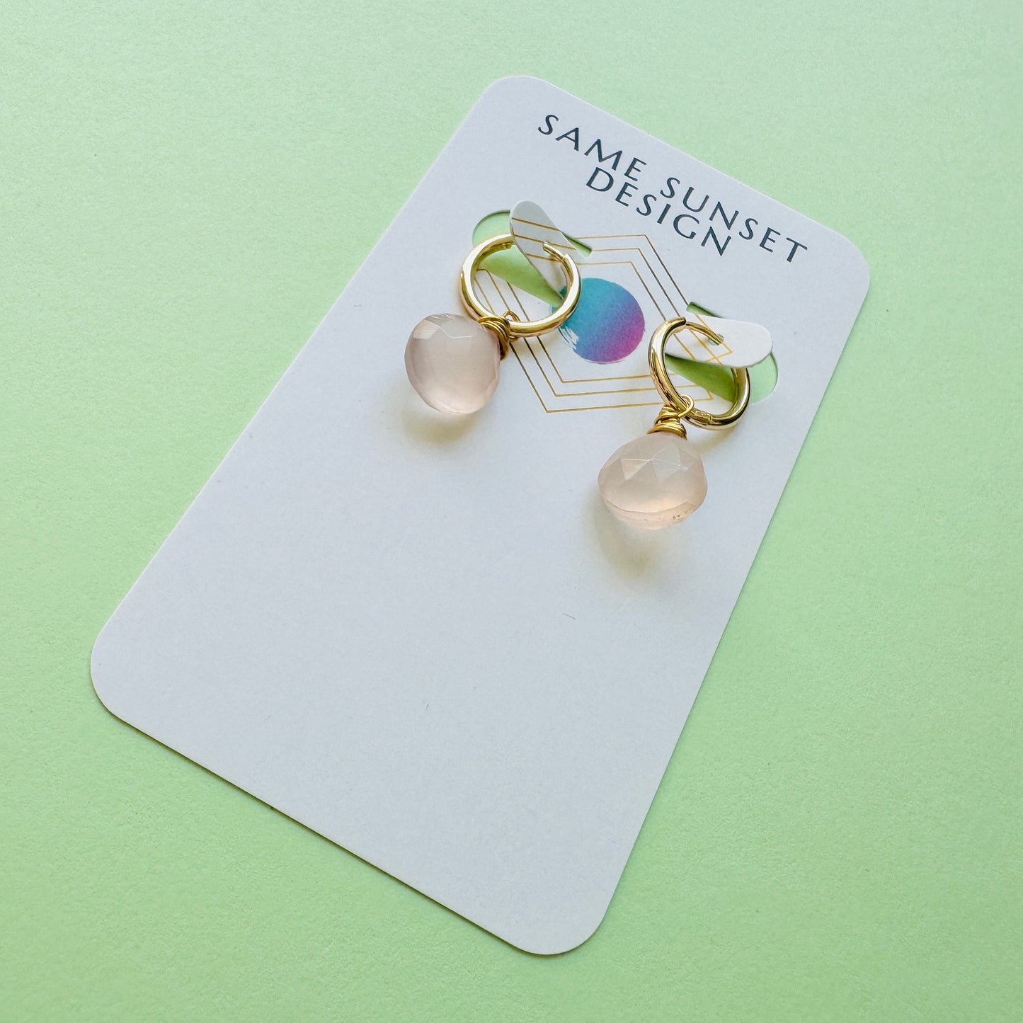 Chalcedony Earrings