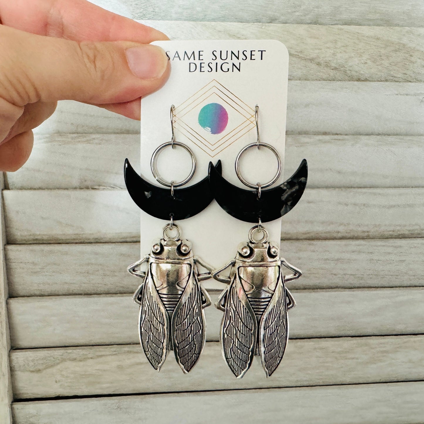 Cicada Earrings