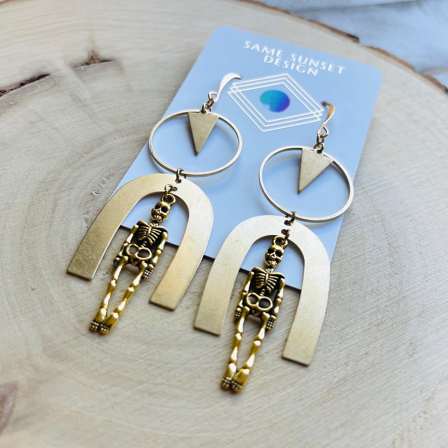 Skeleton Earrings