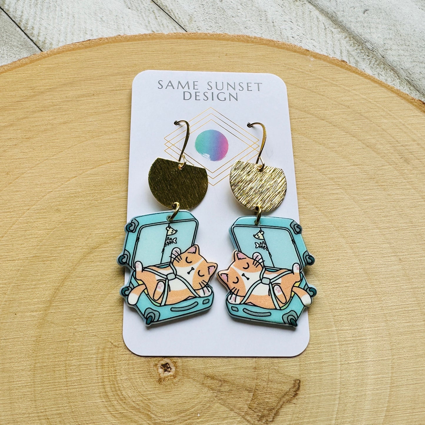 Cat Earrings