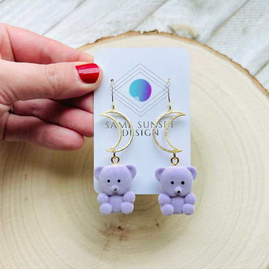 Teddy Bear Earrings