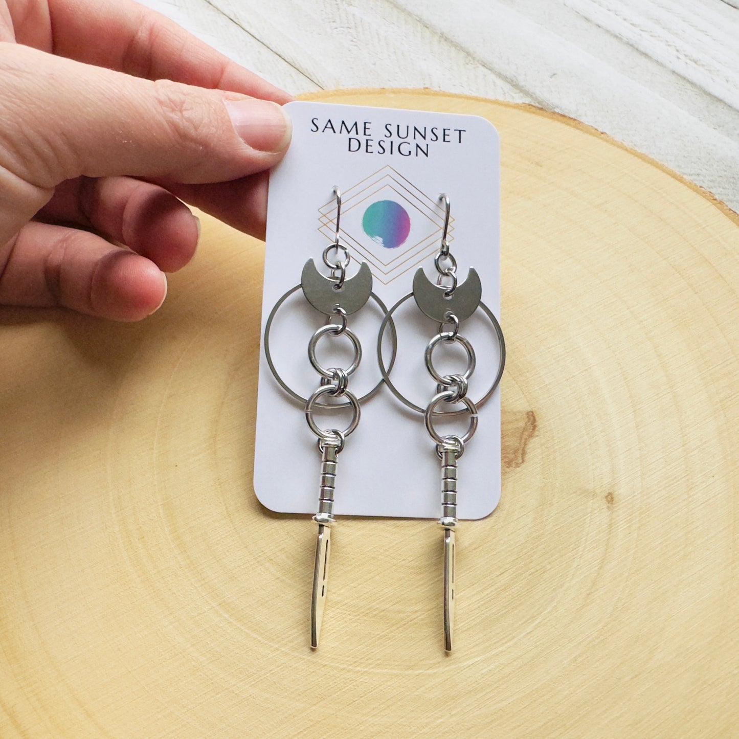 Dagger Earrings