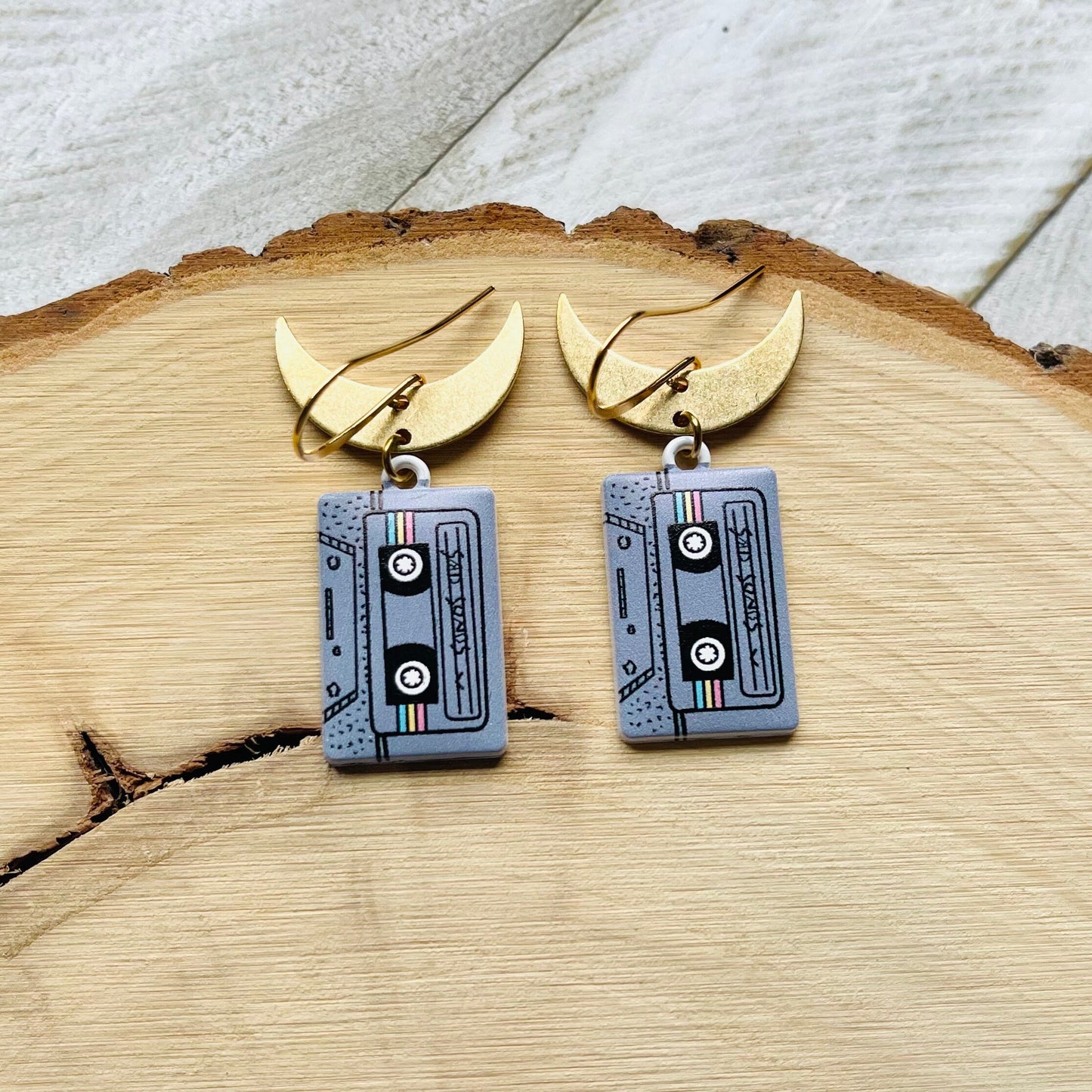 Cassette Tape Earrings