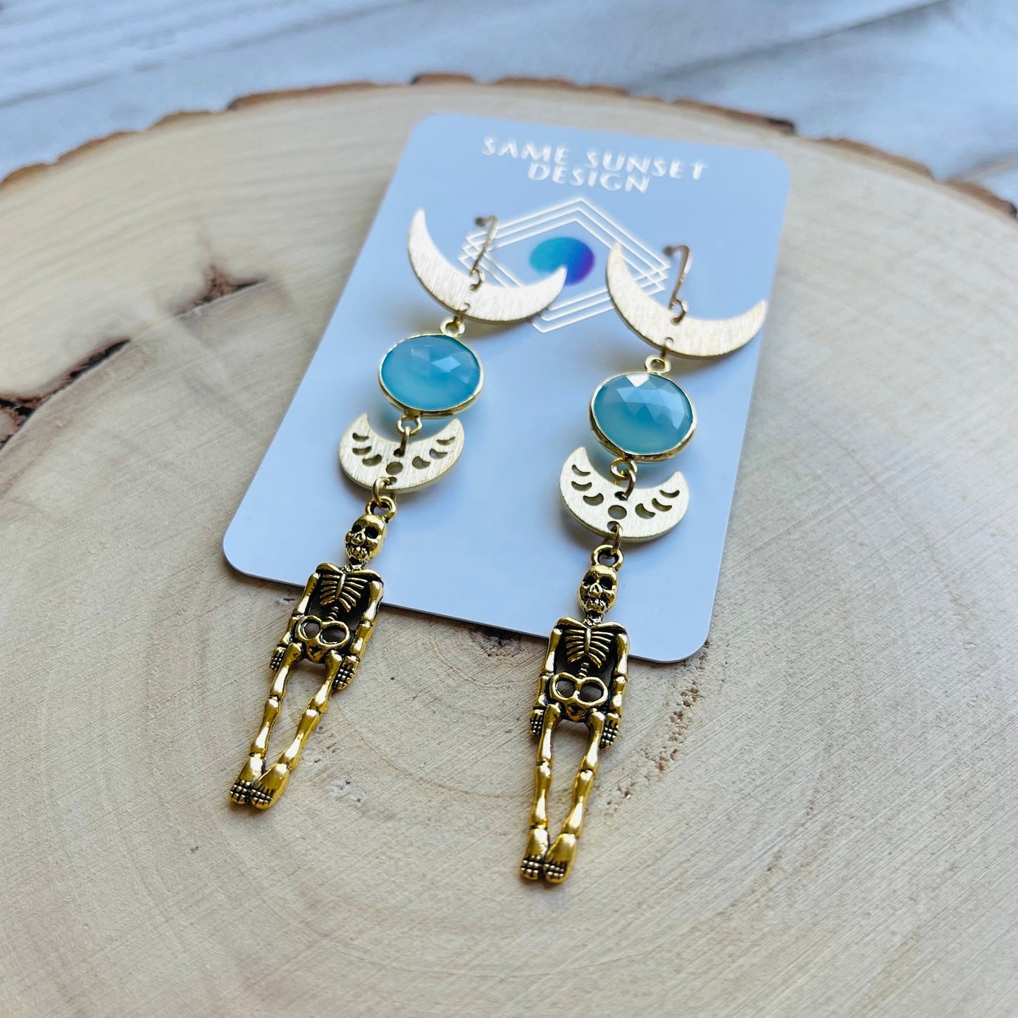Skeleton Earrings