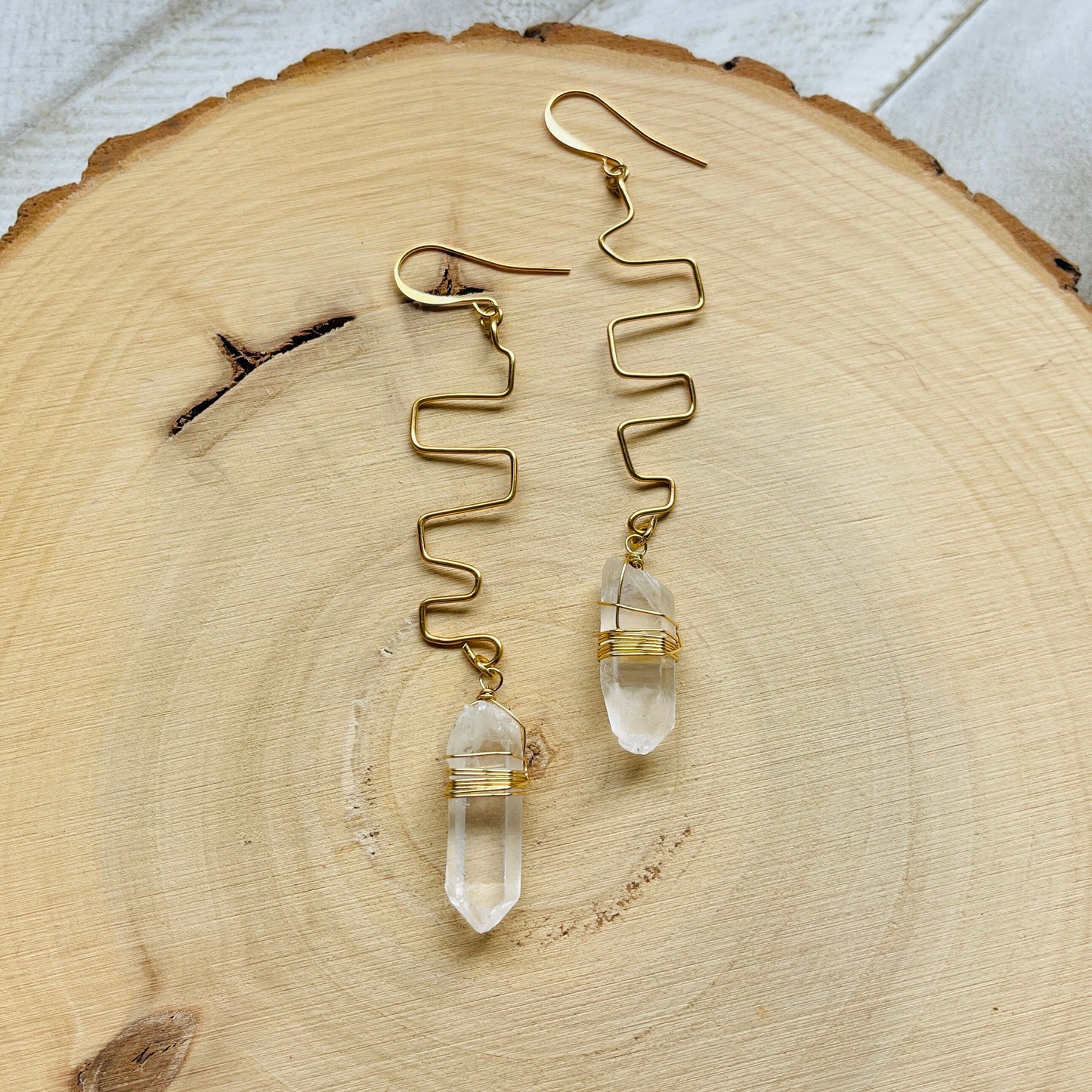 Quartz Earrings
