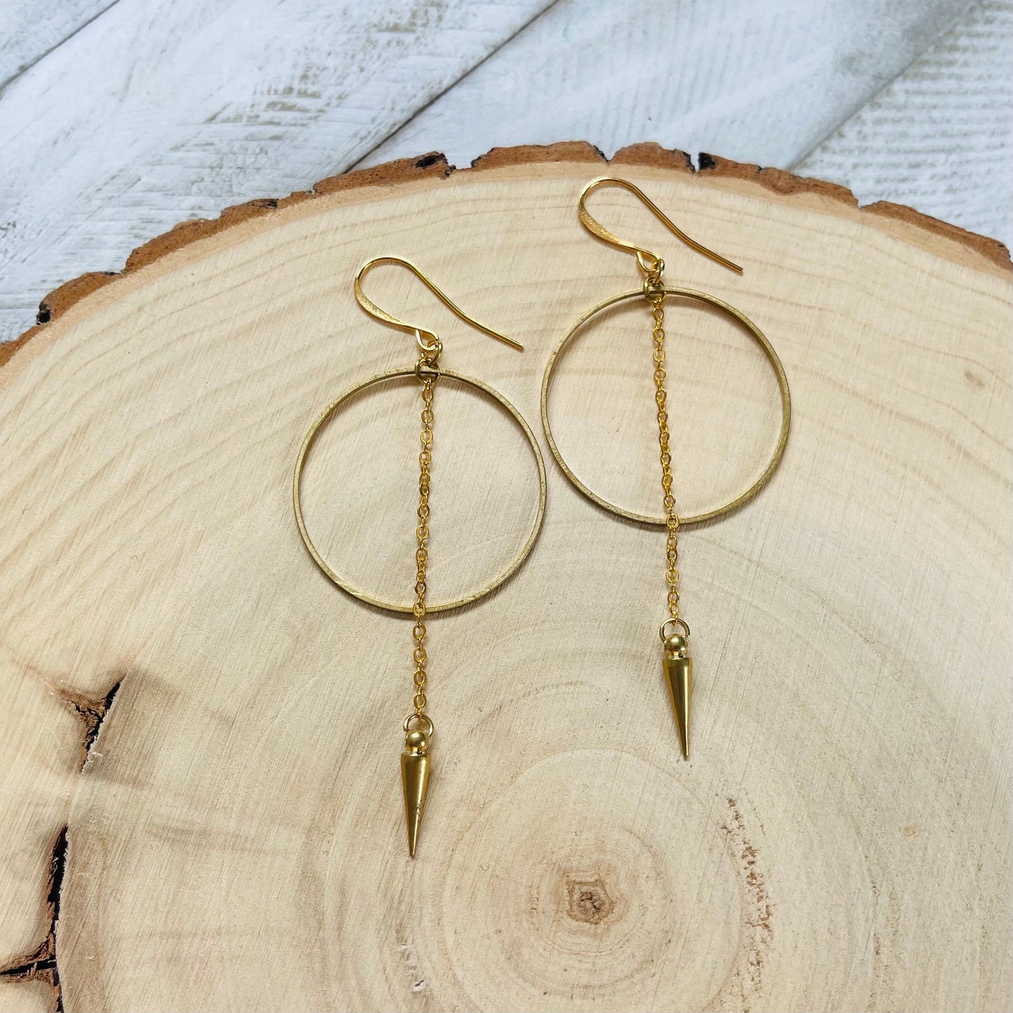 Spike Hoop Earrings
