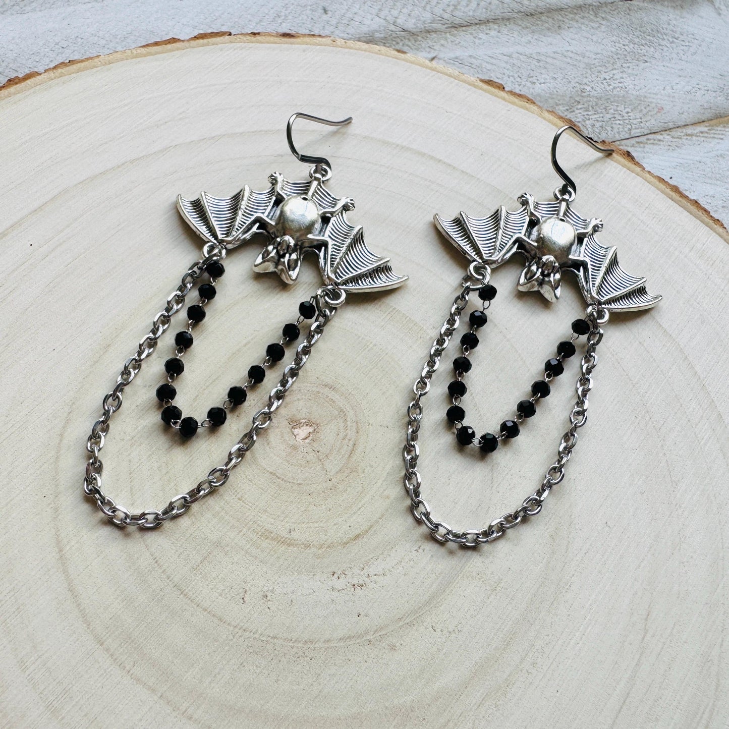 Bat Earrings