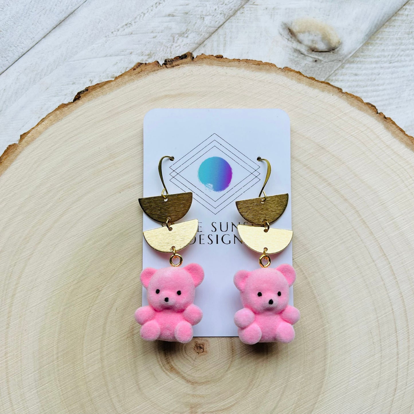 Teddy Bear Earrings