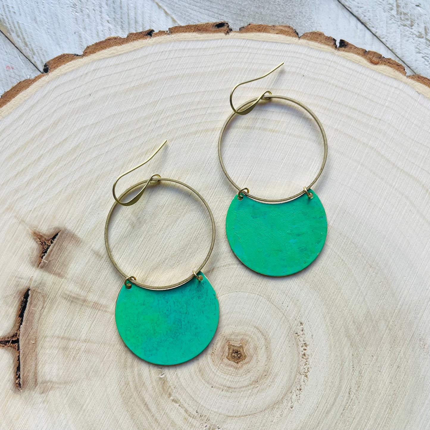 Verdigris Earrings