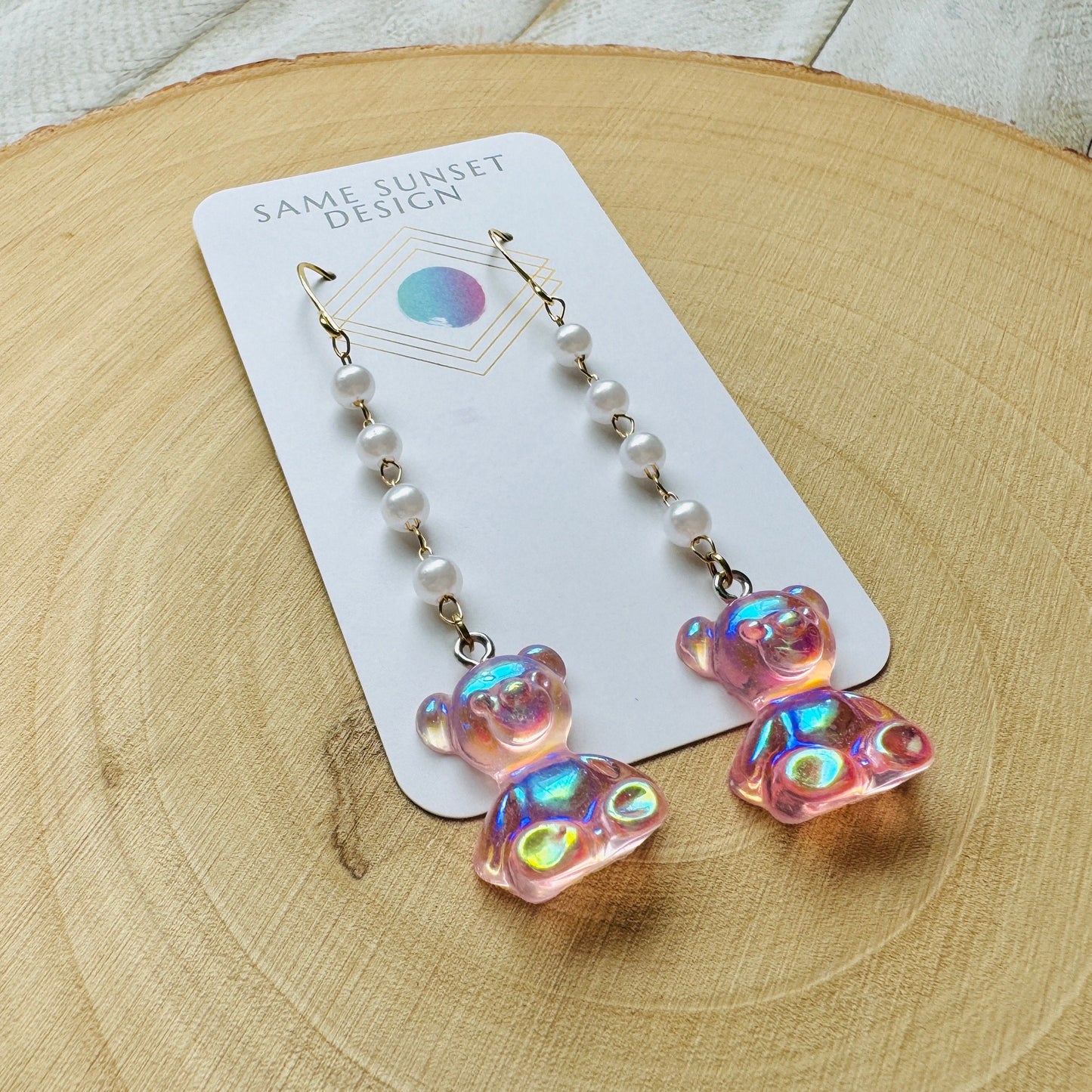Teddy Bear Earrings
