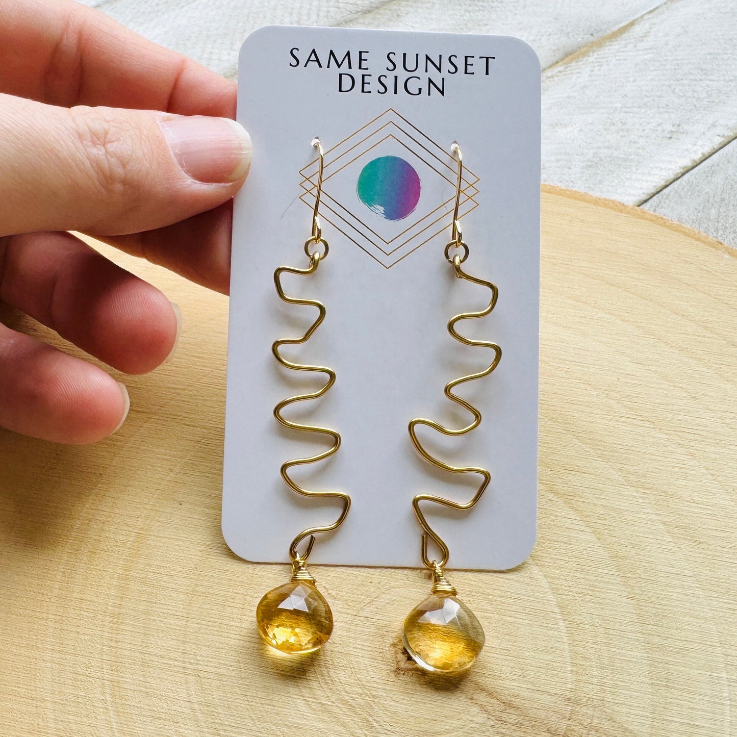 Citrine Earrings