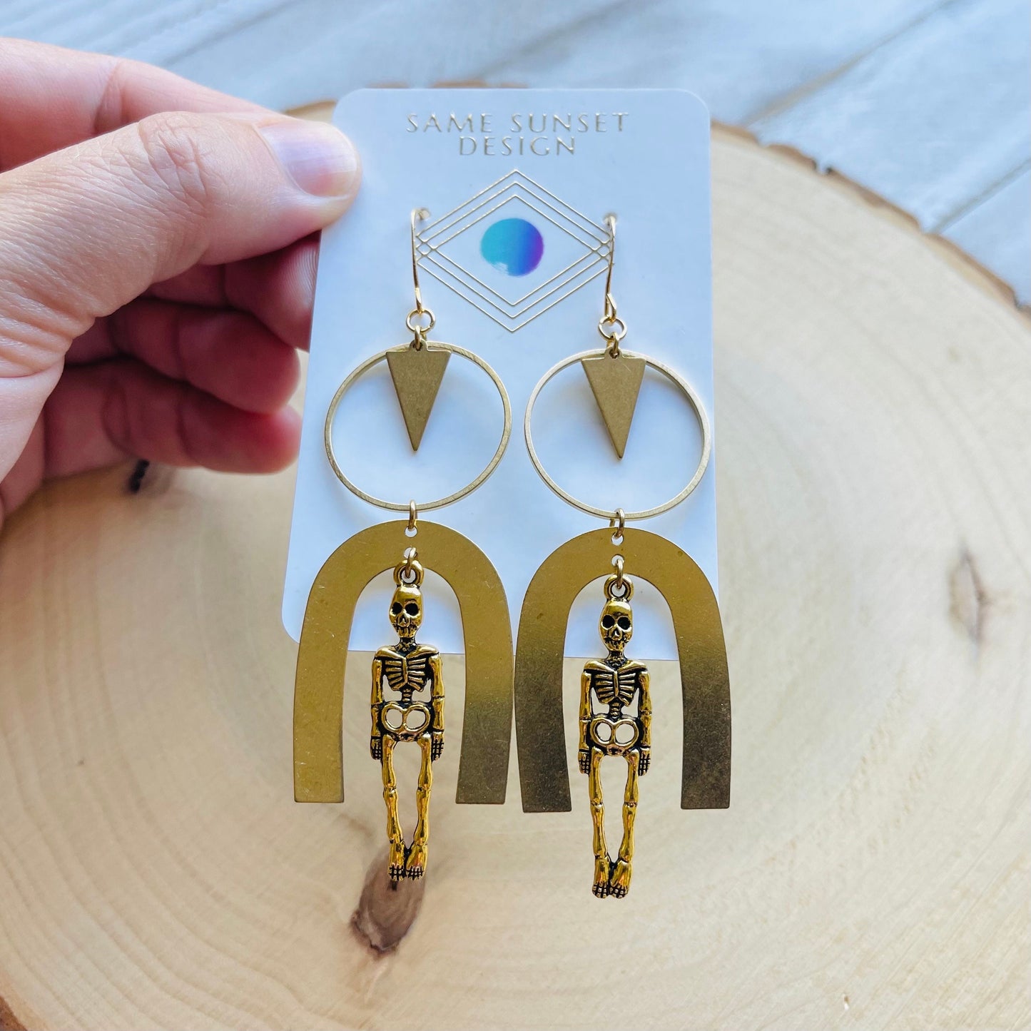 Skeleton Earrings