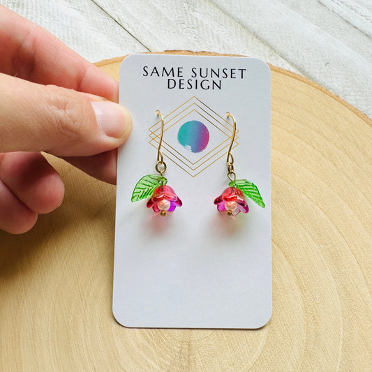 Flower Pearl Earrings