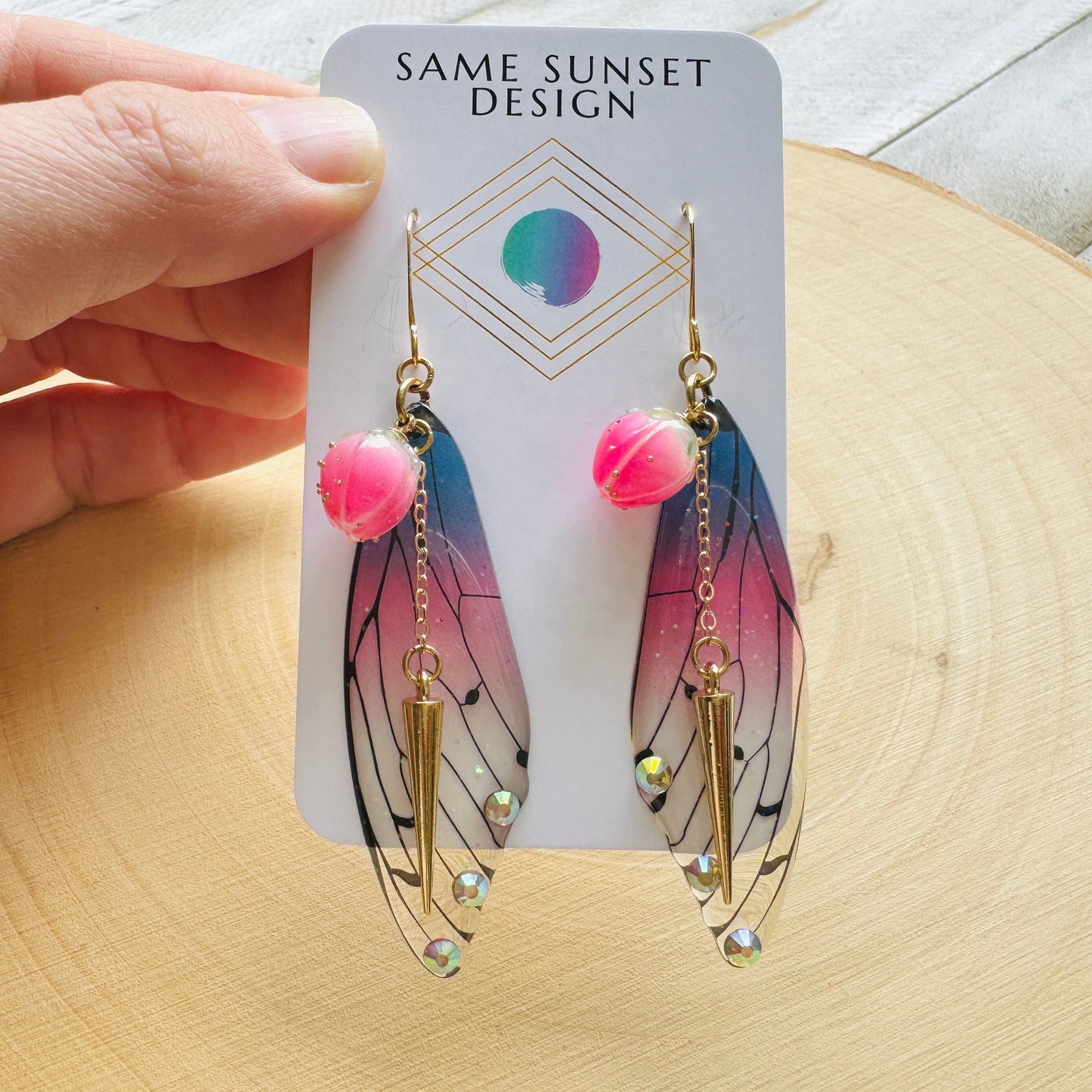 Butterfly Wing Earrings
