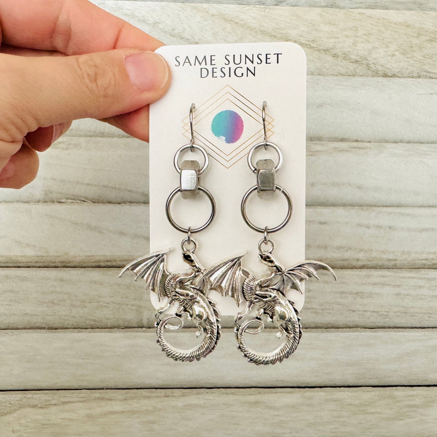Dragon Earrings