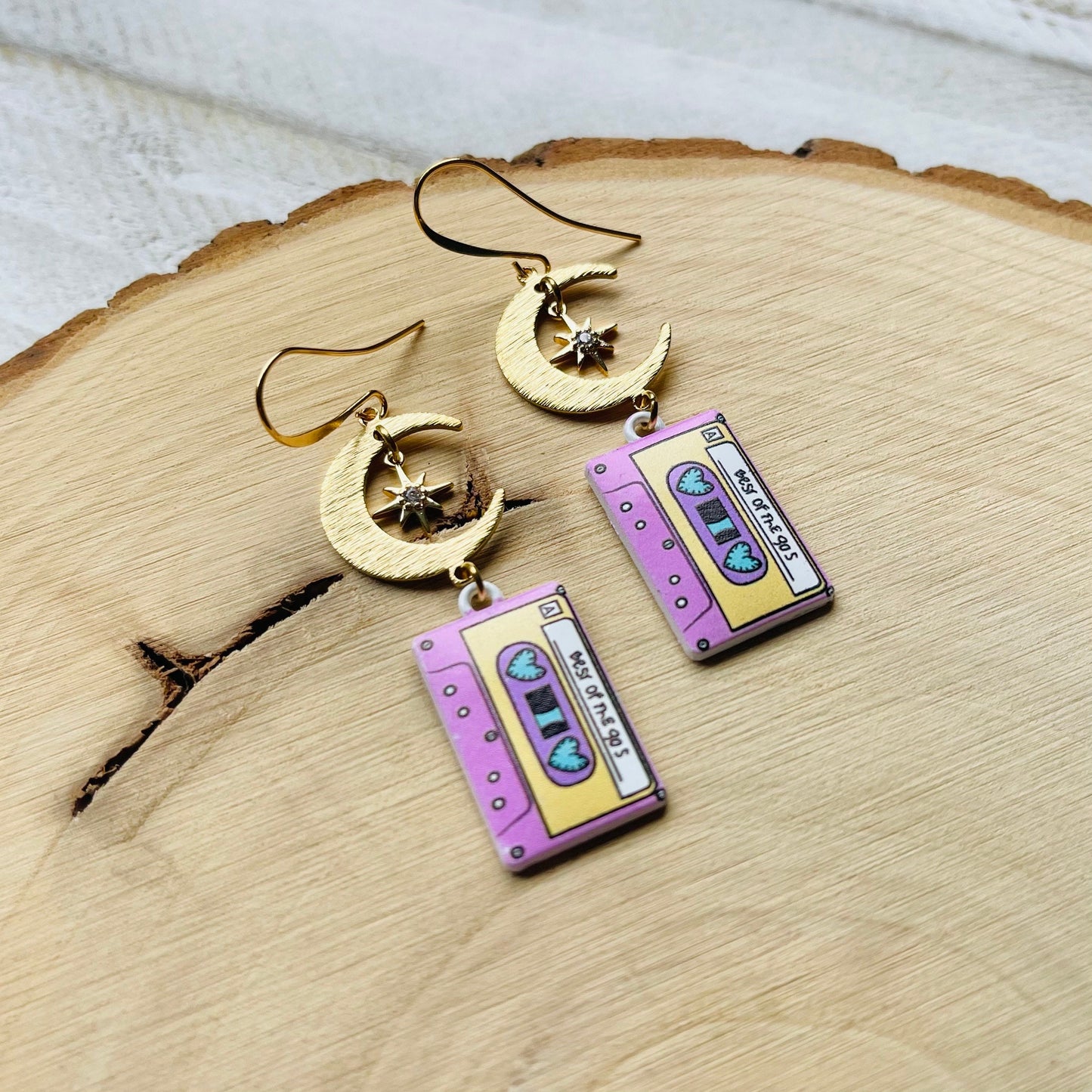 Cassette Tape Earrings