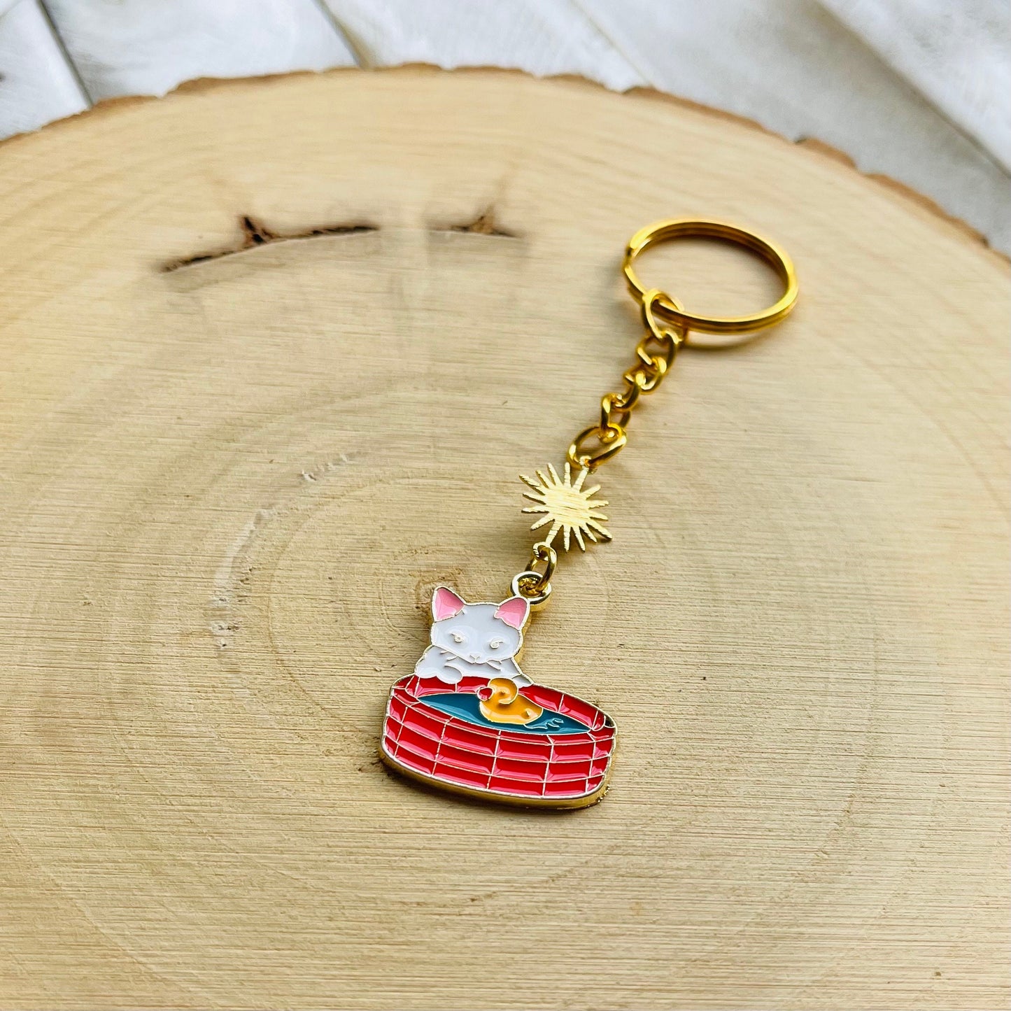 Cat Keychain
