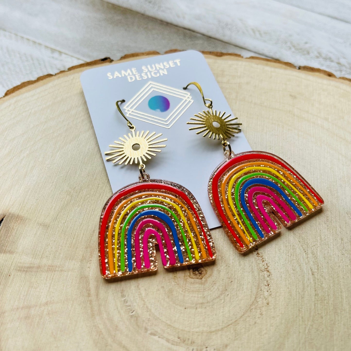 Rainbow Earrings