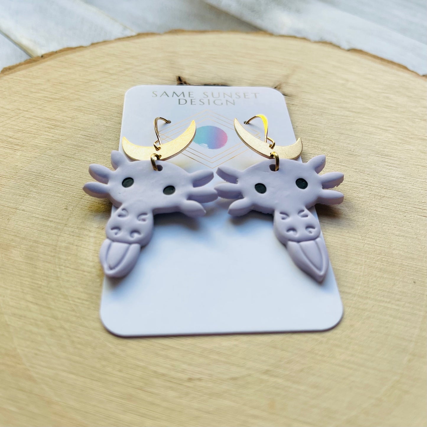 Axolotl Earrings