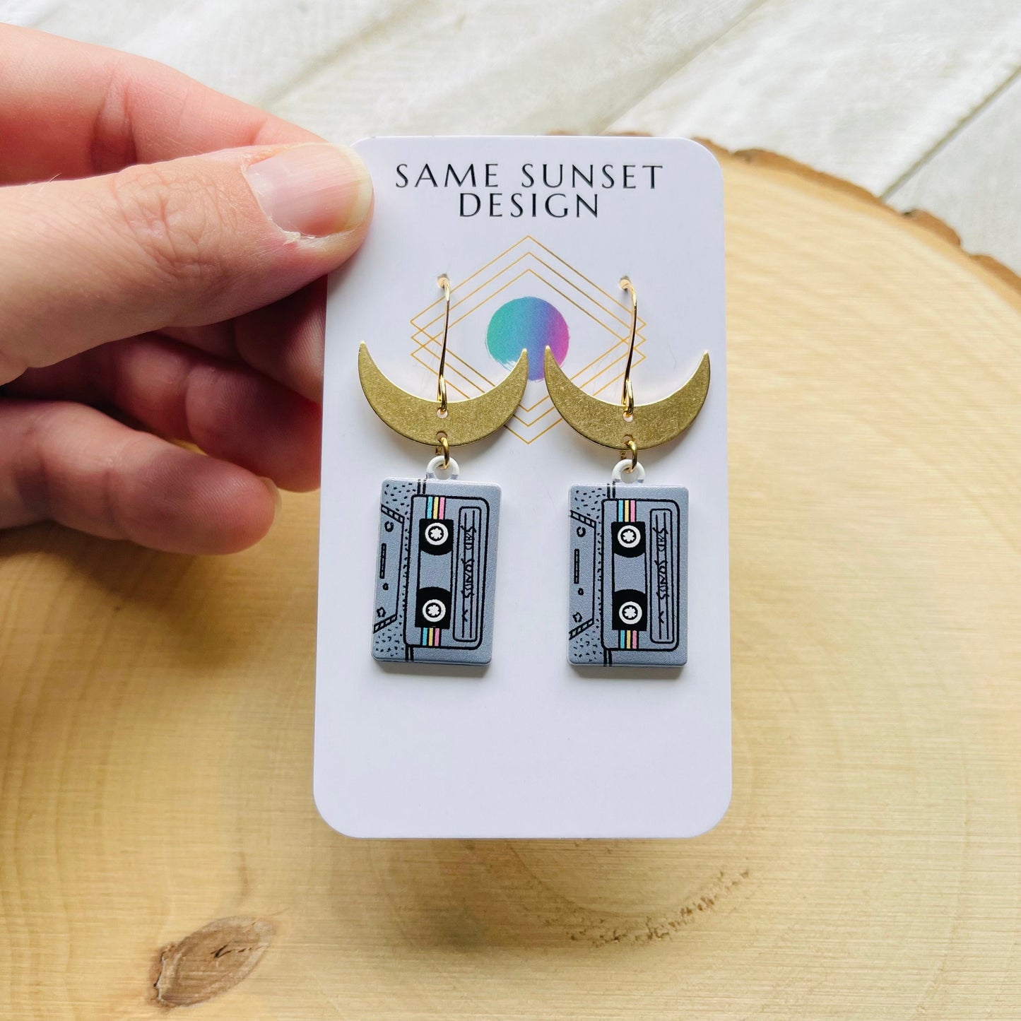 Cassette Tape Earrings
