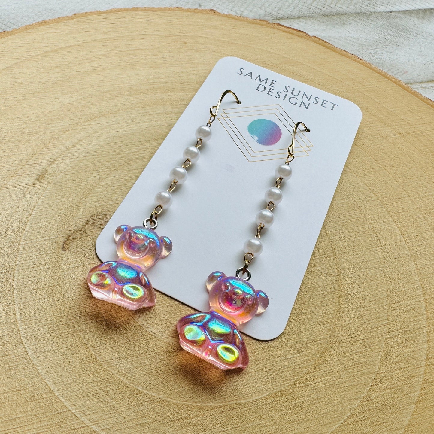 Teddy Bear Earrings