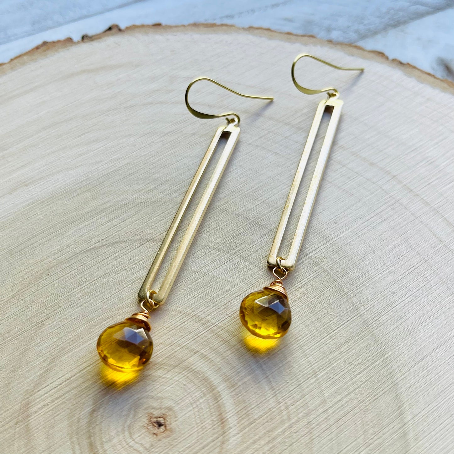 Citrine Earrings