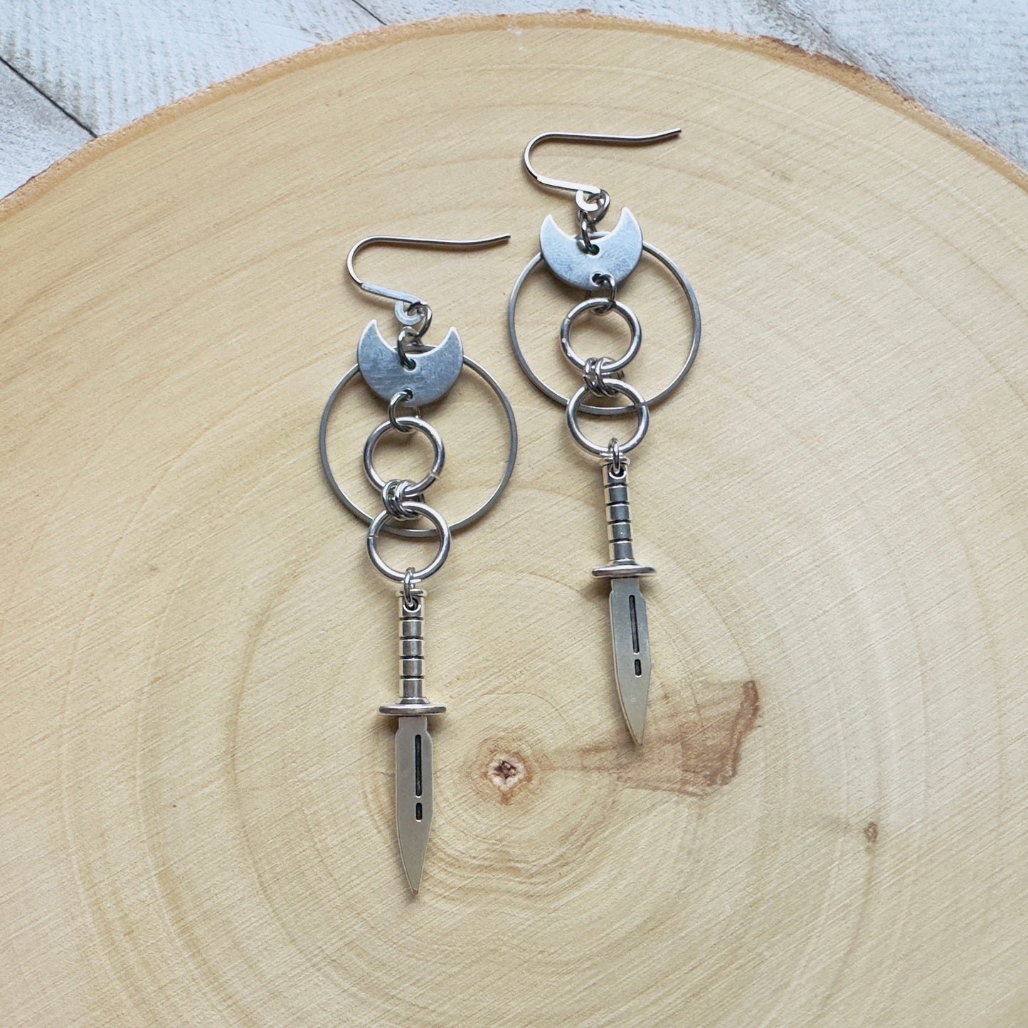 Dagger Earrings