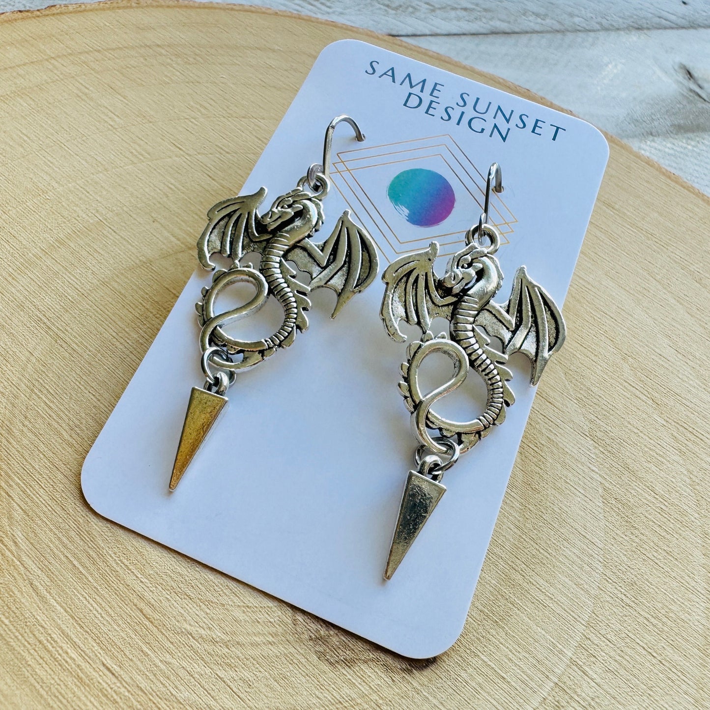 Dragon Spike Earrings