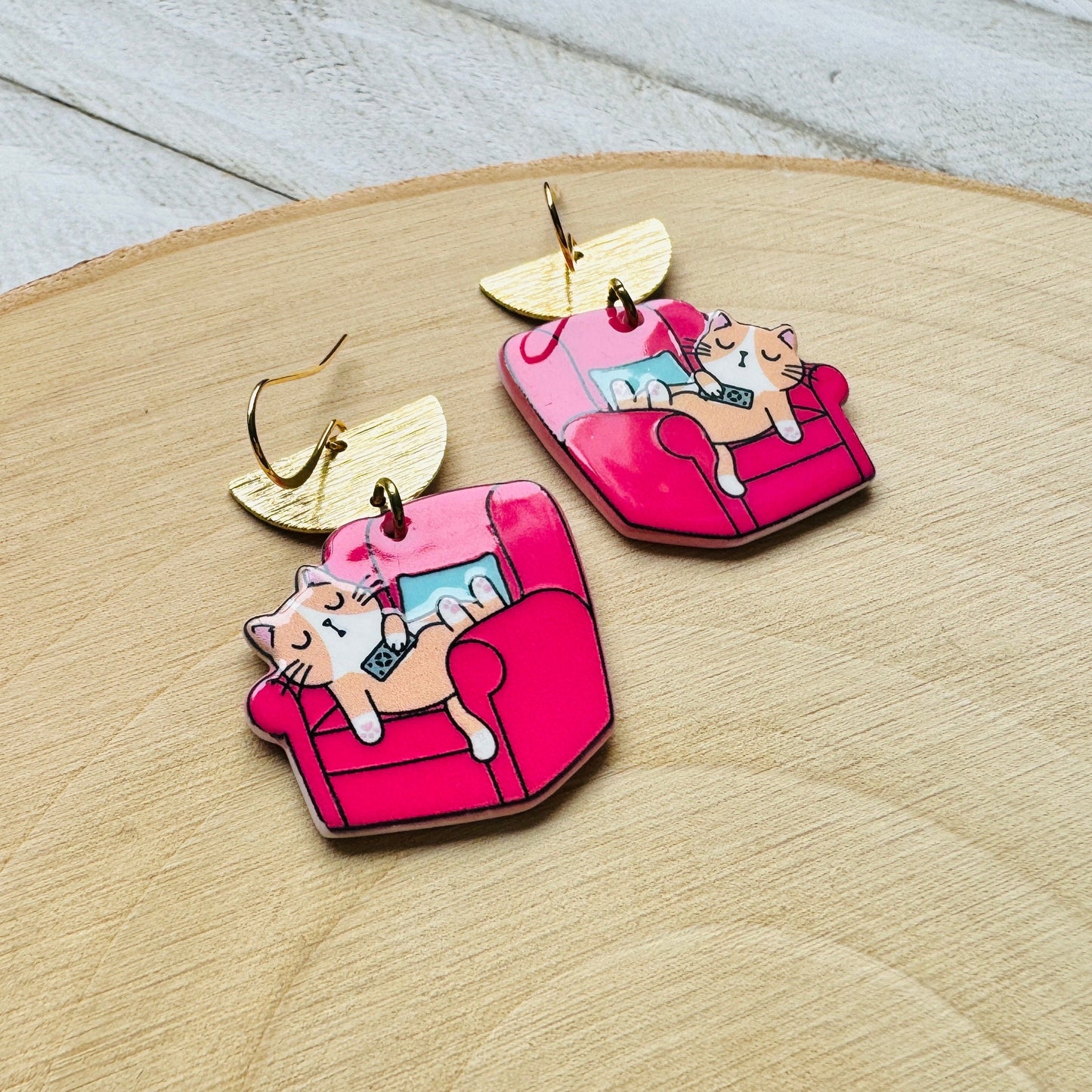 Cat Earrings