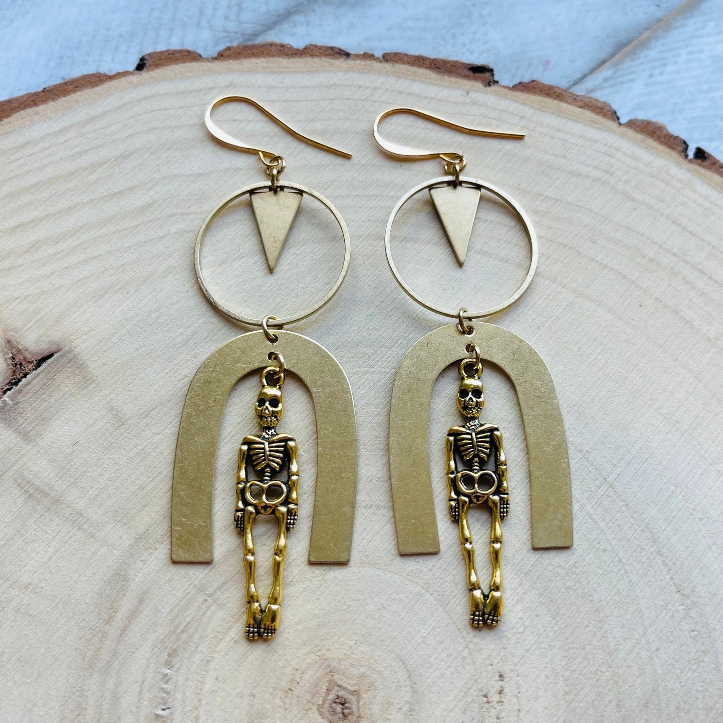 Skeleton Earrings