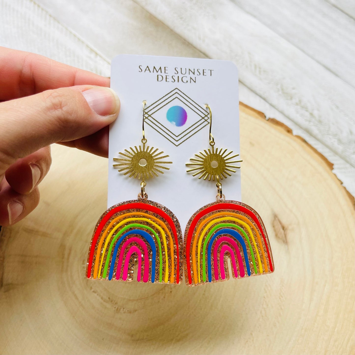Rainbow Earrings
