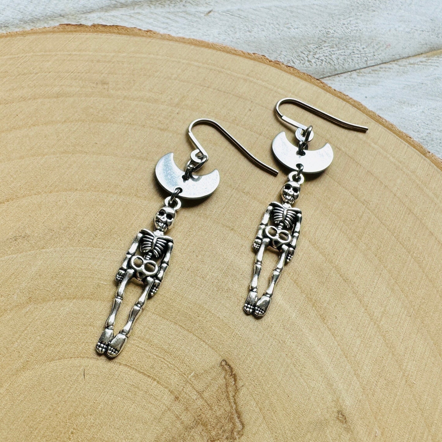 Skeleton Earrings