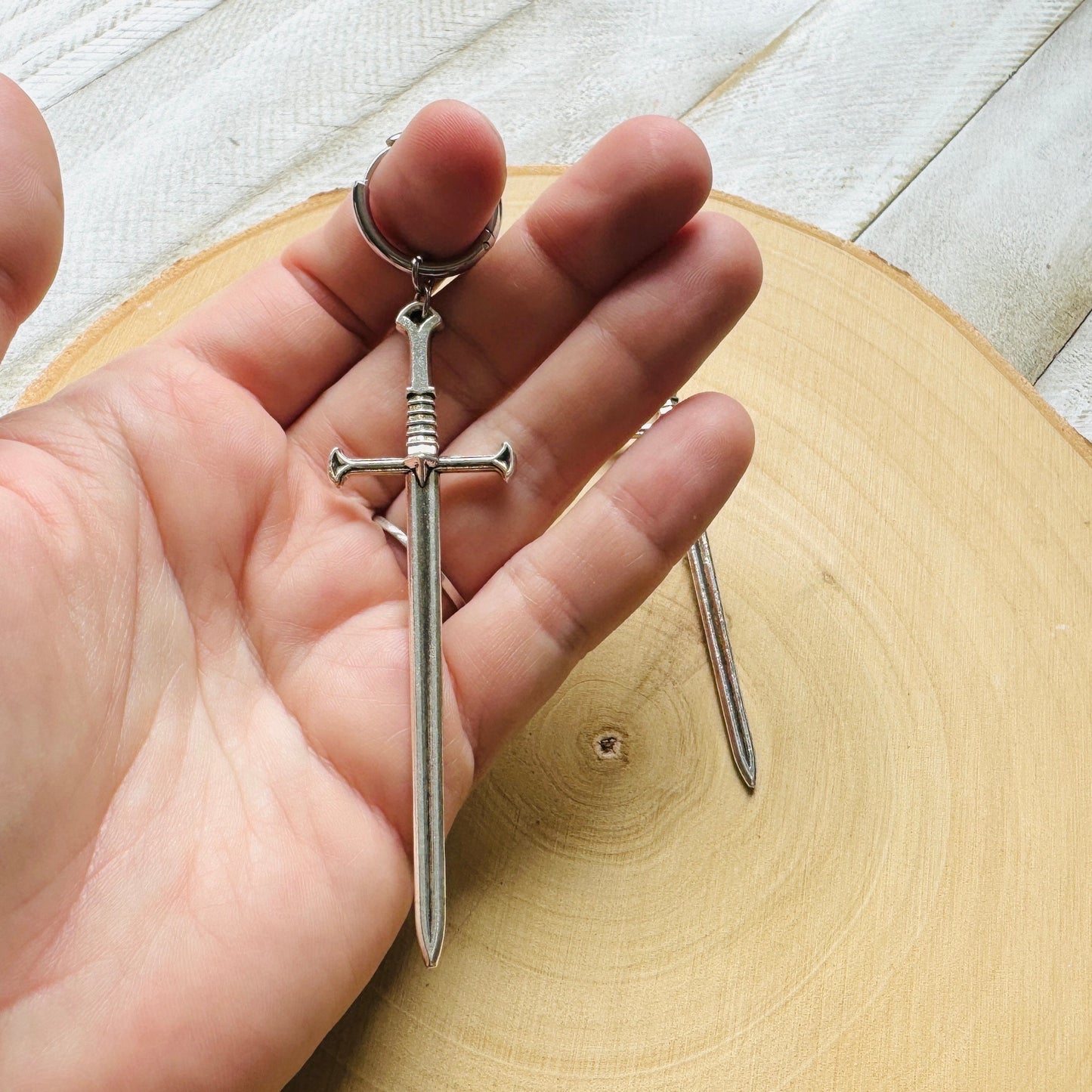 Sword Huggie Hoop Earrings