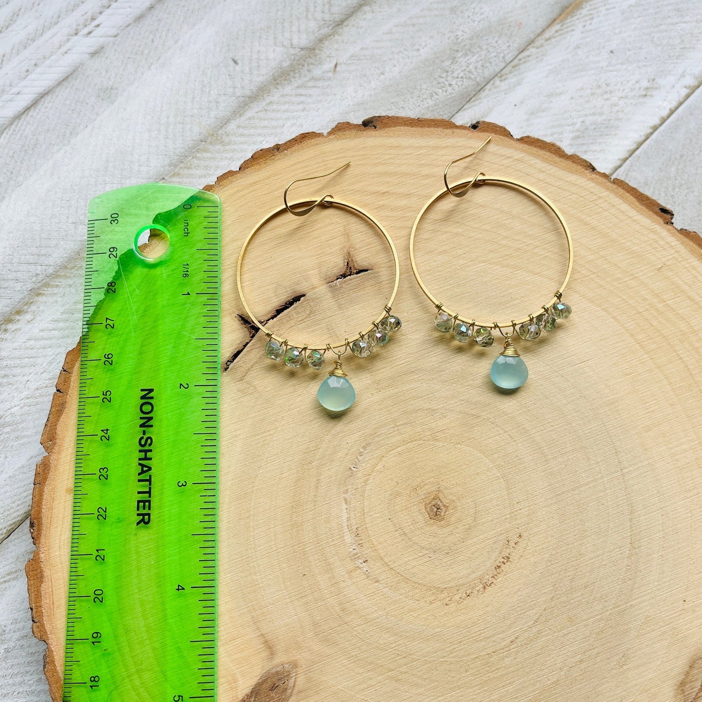 Chalcedony Earrings