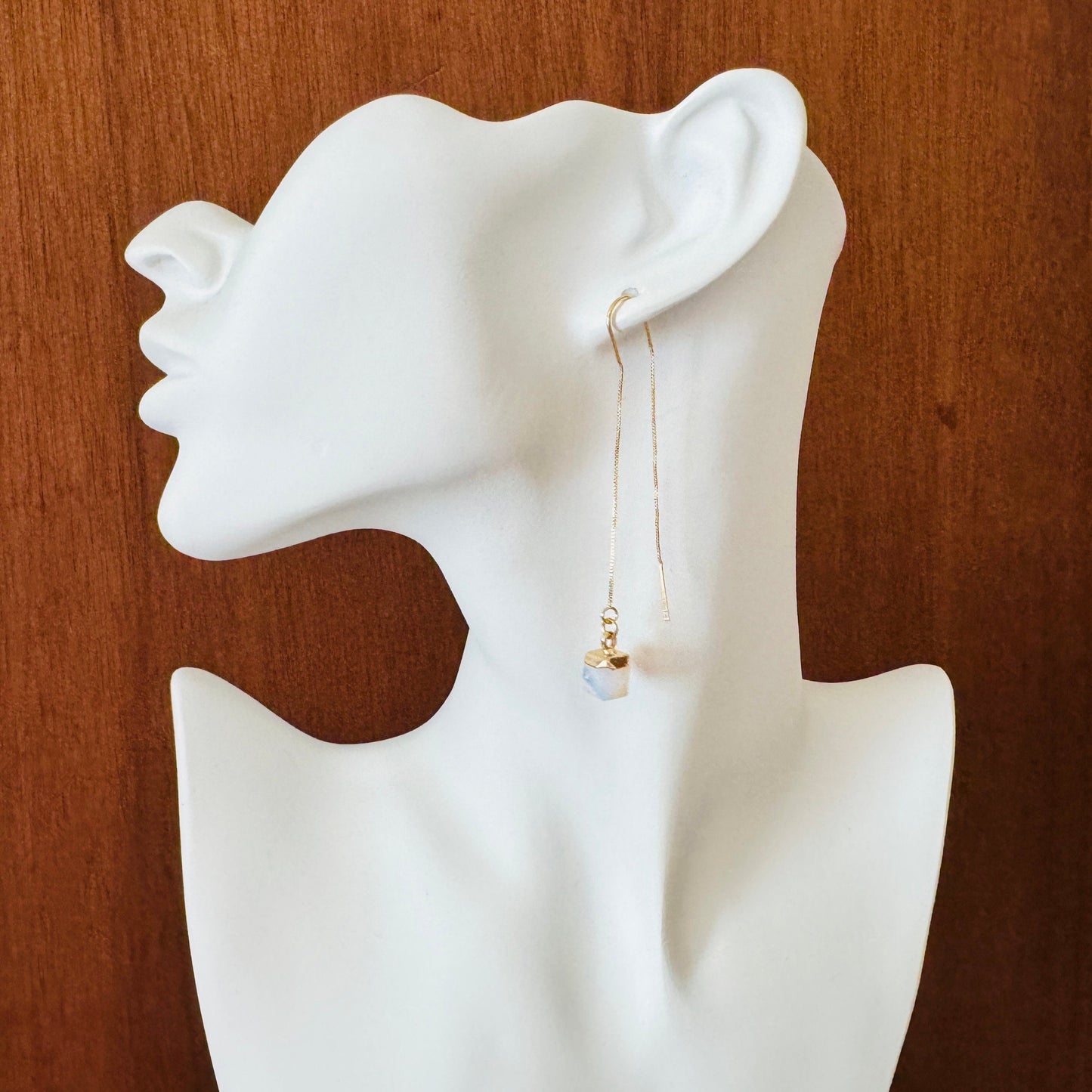 Opalite Threader Earrings