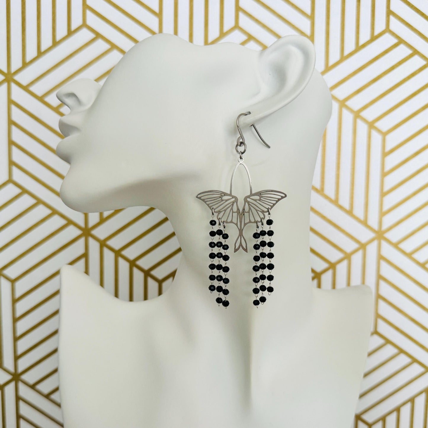 Moth Earrings