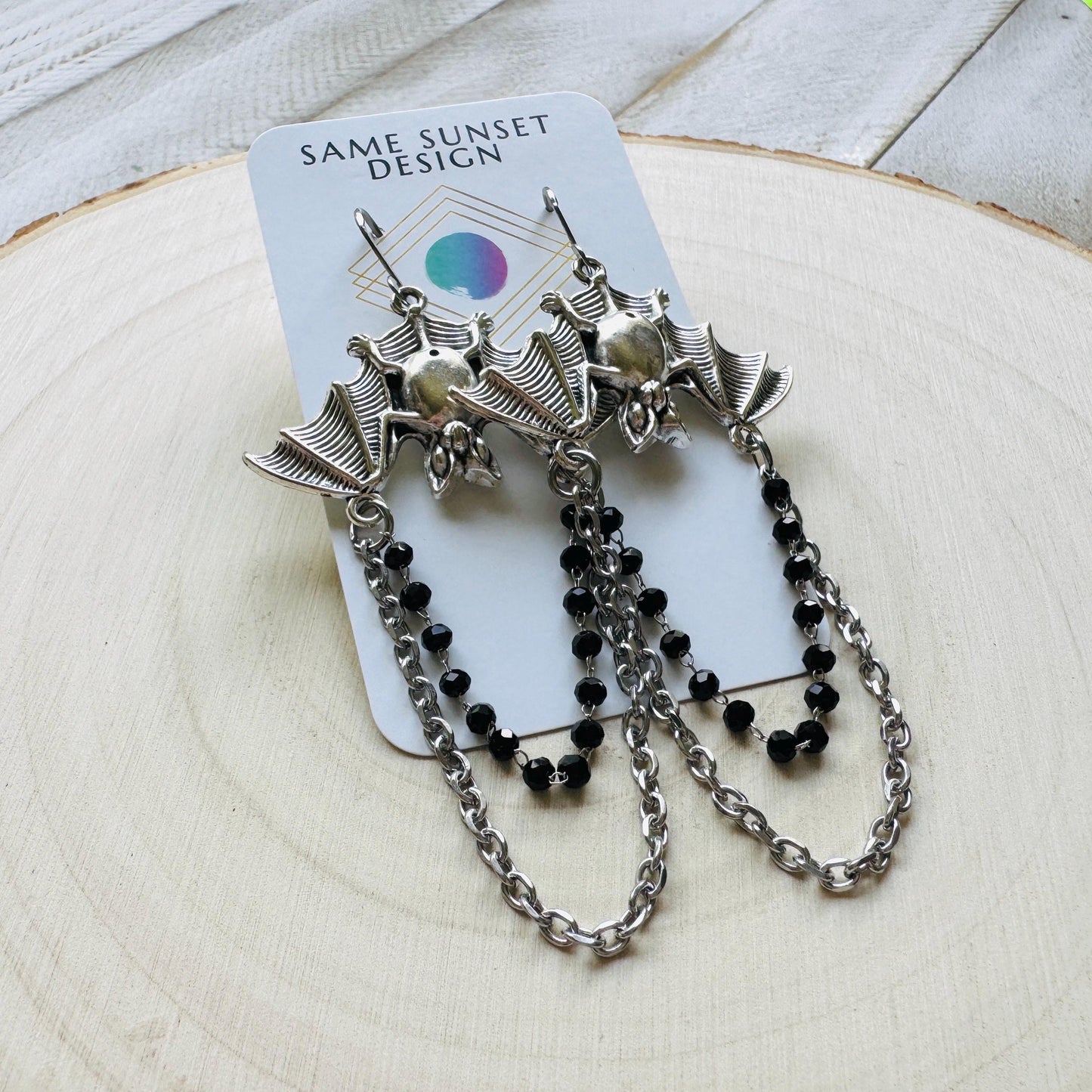 Bat Earrings