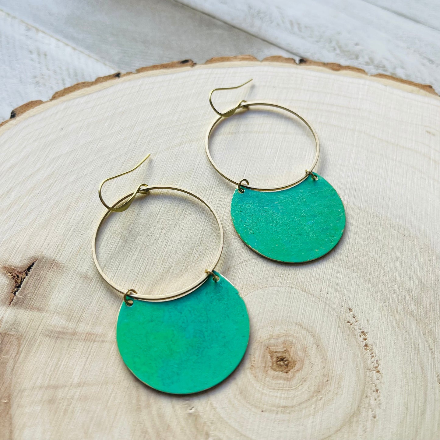Verdigris Earrings