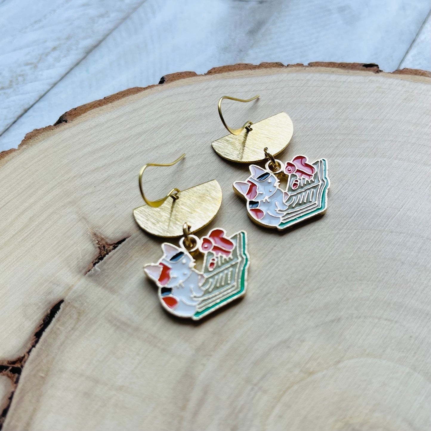 Cat Earrings