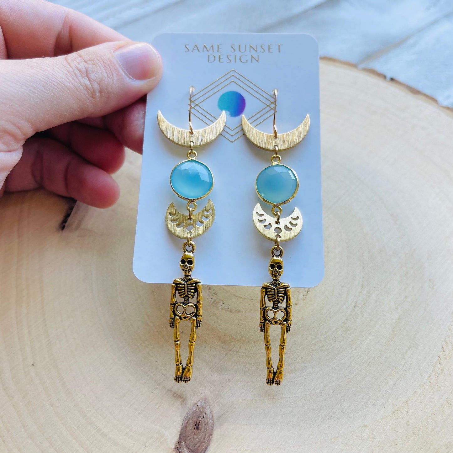 Skeleton Earrings