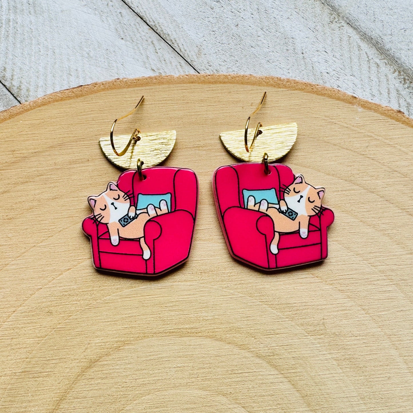 Cat Earrings