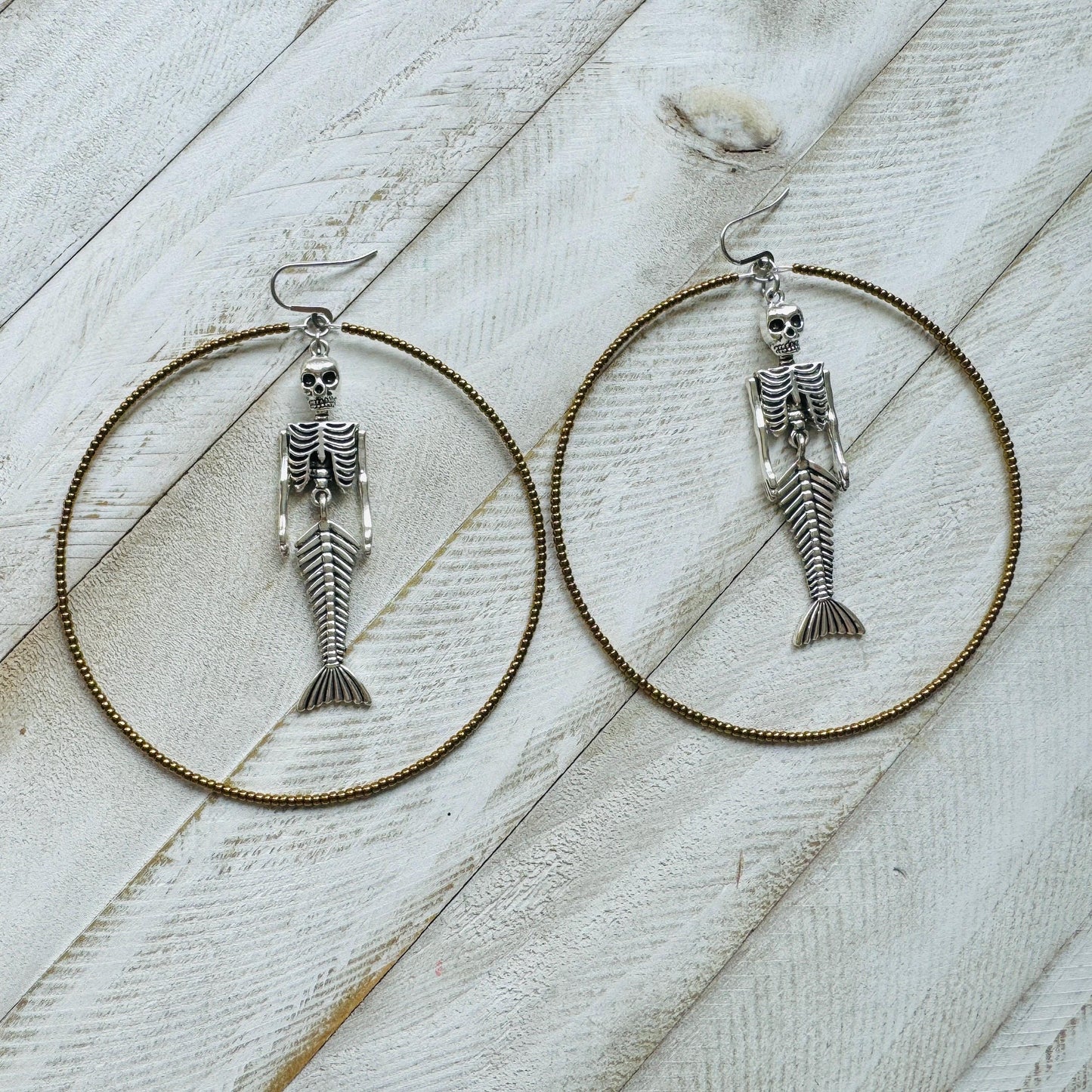 Skeleton Earrings