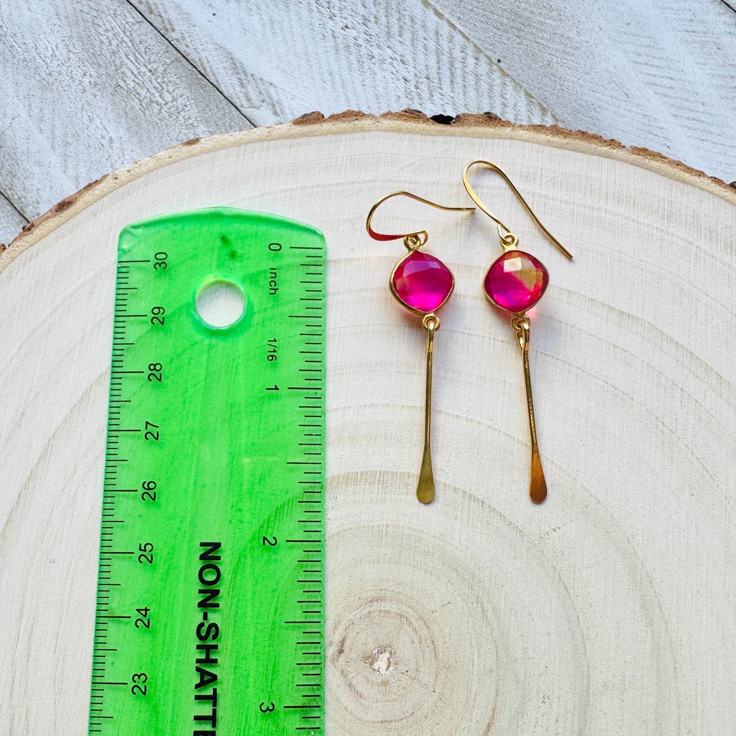 Aura Quartz Earrings