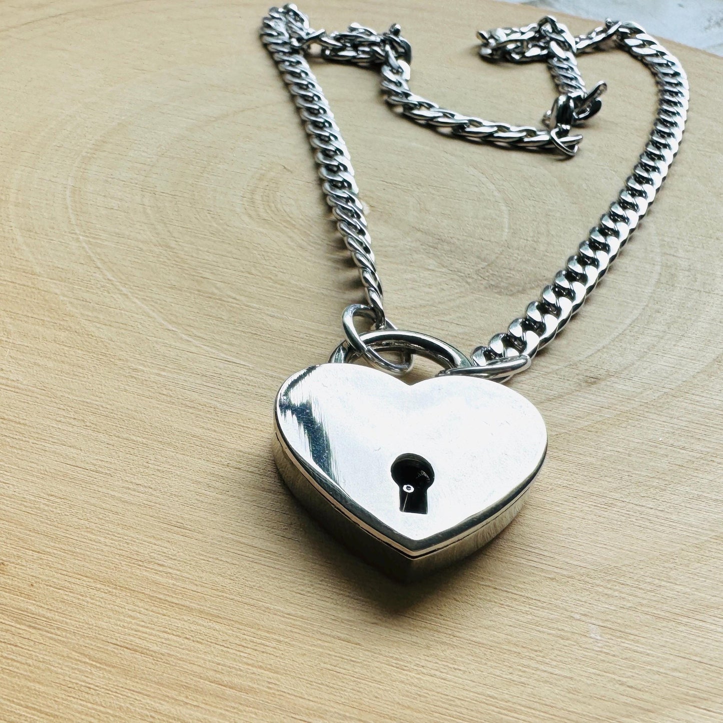 Stainless Steel Heart Necklace