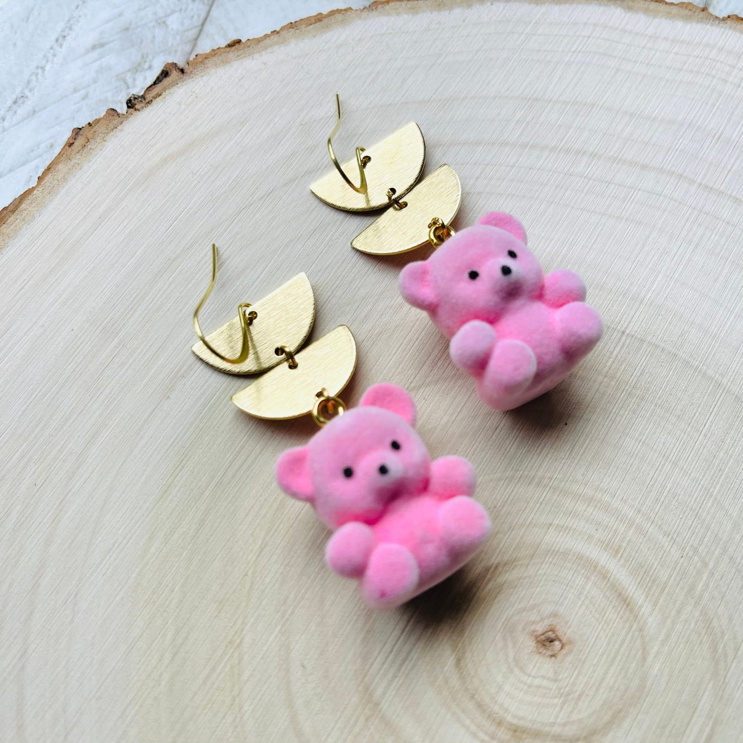 Teddy Bear Earrings