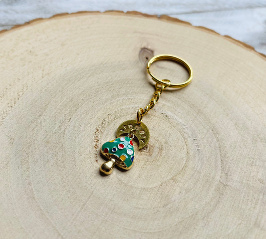 Mushroom Keychain