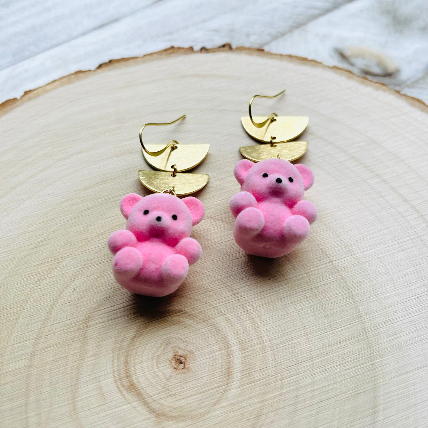Teddy Bear Earrings