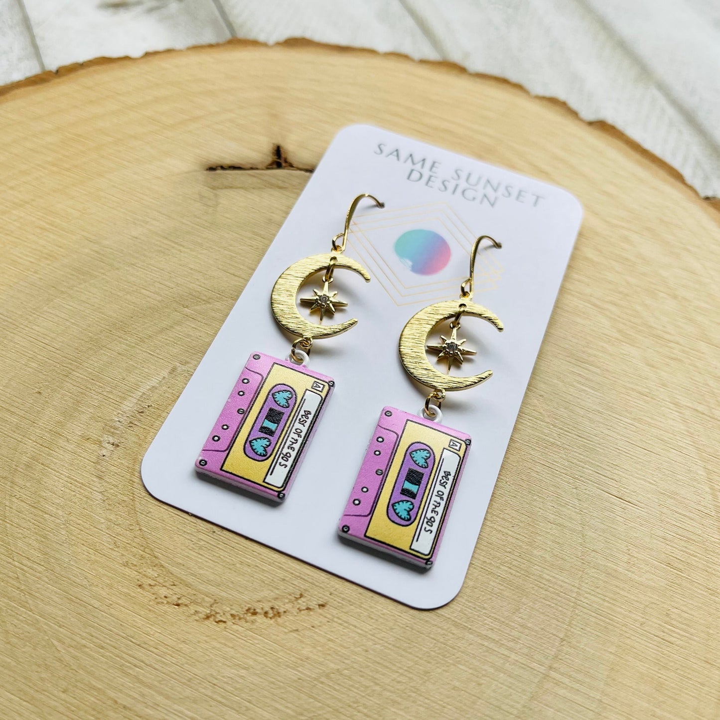 Cassette Tape Earrings