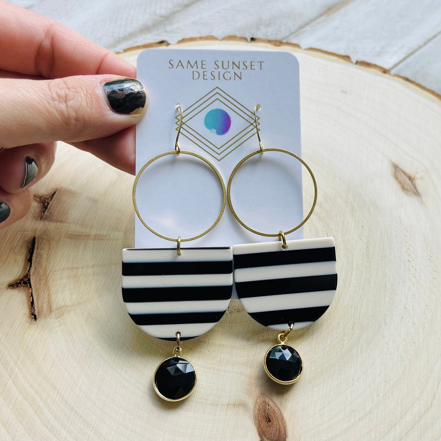 Onyx Earrings